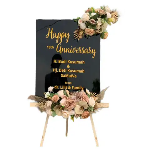 Papan Bunga Akrilik Kadugenep